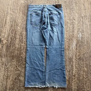 VINTAGE UNIONBAY DENIM LOOSE BOOTCUT JEANS 00S Y2K FLARED MENS 36X32 BAGGY